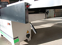 Регулировка положения подающего стола Регулировка положения подающего стола