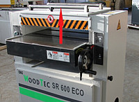 Неприводные ролики сверху станка