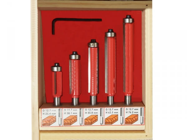 Обгонные фрезы с нижним подшипником