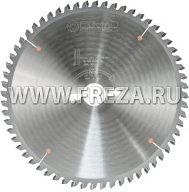 Пила Dimar 90250606 для алюминиевых листов D550x30x4,4 Z120 и литого алюминия