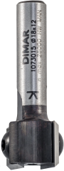 Фреза Dimar 1073015 пазовая D18x12 L44 Z2 сменные ножи хвостовик 8