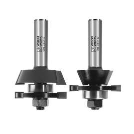 Комплект мебельных фрез D=44,4I=23,8L=76 s=12мм Woodwork 991.2302.12