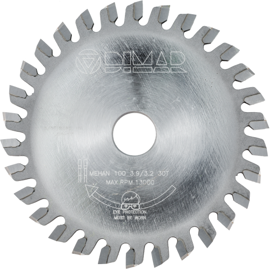 Пила Dimar 90200551 для алюминиевых стержней D100x15,87x3,9 Z30 ручные машины УШМ