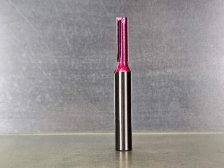 Фреза прямая пазовая с врезным зубом Z=2+1 D=8x30x90 S=12 PROCUT 105218P (L1-90 мм, L2-30 мм, D1-8 мм, D2-12 мм)