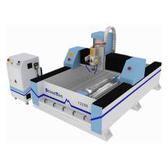 Фрезерный станок с ЧПУ Stonetec 1325R — фрезеровка и токарная обработка мрамора, гранита и ракушечника