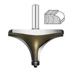 Фреза внутр.радиус (нижн. подш.) Z=2 R=2 D=16.7x8x48 S=8 PROCUT 211.211608