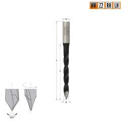 Фреза HW для присадочного станка 10x70x115 Z=2 S=10x30 RH CMT 381.100.11