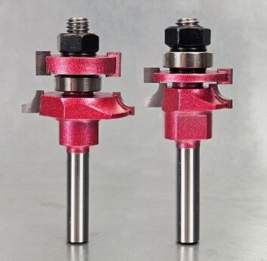 Комплект 2 фрезы (Мебельная обвязка) R=4,76 D=35/25,5x21/12,7 S=8 PROCUT 409881P