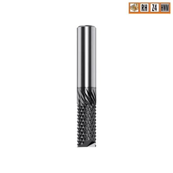 Фреза монолитная для композитных материалов D=8x25x63 RH CMT 151.080.25E (L1-63 мм, L2-25 мм, D1-8 мм, D2-8 мм)