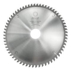 Пила по алюминию 190x30x2.6/1.8x58 Tooth angle -5 PROCUT 767.1903058