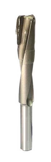 Фреза WPW DT16002S спиральная паз под замок Z2 D16 B25 L120 хвостовик 12 (L1-120 мм, L2-25 мм, D1-16 мм, D2-12 мм)