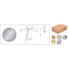 Пила Dimar 90400356 продольно чистовая D300x30x3,2 Z20+2+2 ручная подача