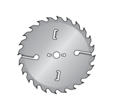 Пила Dimar 90400106 продольно чистовая D250x30x3,2 Z18+2 с подрезателями