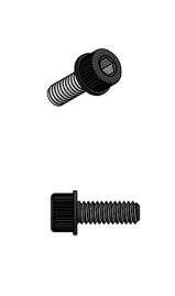 Винт WPW BRW2595 NC 3/48 x 9,5mm  под шестигранный ключ KEY5/64