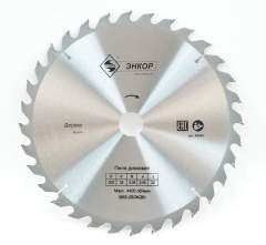 Диск пильный по дереву ф300х32 z32 Энкор 48584