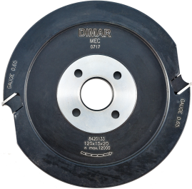 Фреза насадная Dimar 8420133 паз 15 мм D120x15 L Z2 сменные ножи посадка 20