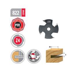 Насадка для пазовых фрез D=51mm I=2.0mm 822.5120.51 Woodwork