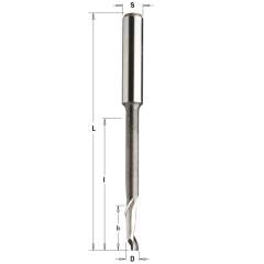 СМТ Фреза спиральная по алюминию HSS+Co Z1 S=8 D=6x16/45x90 RH