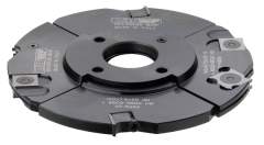 СМТ Фреза пазовая регулир. F=40 D=160x4-15 насадная (сталь) смен.ножи HM (кейс) 694.001.40