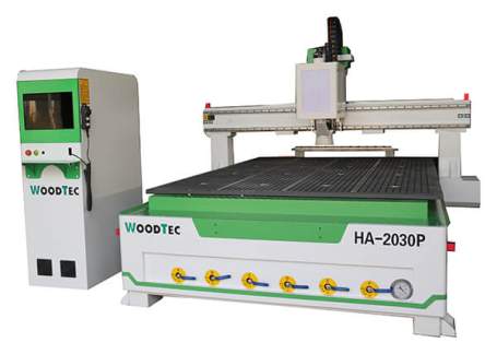 Фрезерно-гравировальный станок с ЧПУ WoodTec HA 2030 P — автоматическая смена инструмента и обработка листов целиком