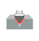 Борфреза коническая 60° J 19х20 M06 одинарная насечка RODMIX 2919200601 (L1- мм, L2-20 мм, D1-19 мм, D2-6 мм)