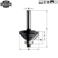 Фреза концевая CMT-contractor фасочная (Римская) (нижн. подш.) S=8 D=42,8x18,5 K941-430