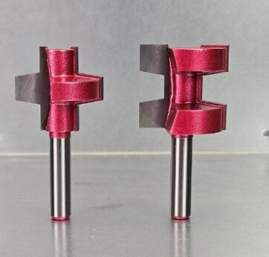 Набор фрез (2шт) для сращивания "Шип-паз конусный" D=28x25 S=8 PROCUT 607847P