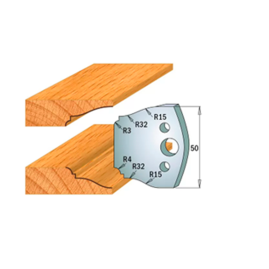 Нож профильный 50mm для насадной фрезы 26 Rotis 40069568