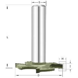 Фреза пазовая Т-обрзной формы Z4 D=27x2.5x34 S=8 ARDEN A1610094S8