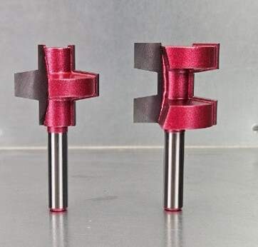 Набор фрез (2шт) для сращивания "Шип-паз конусный" D=32x32 S=8 PROCUT 607852P (L1- мм, L2-32 мм, D1-32 мм, D2-8 мм)