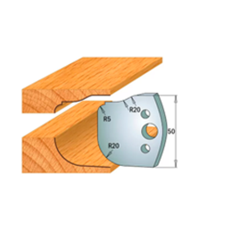 Нож профильный 50mm для насадной фрезы 27 Rotis 40069577