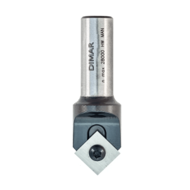 Фреза Dimar 1054059 V паз 45º гр. сменные ножи D20,8x25 L60,3 Z1 хвостовик 12