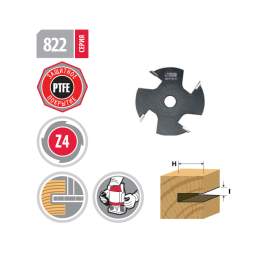 Насадка для пазовых фрез D=51mm I=6.0mm 822.5160.51 Woodwork