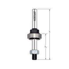 Державка для фрезы дисковой (крепление гайкой) L1=40 Lоб=77 S=8x32 ARDEN 707831