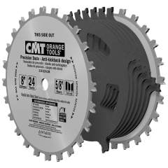 Диск пильный 200x15,87x6,35-22,23/2,5 -5° FTG+ATB Z=24 CMT 230.524.08