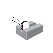 Борфреза дисковая T 10х05 M06 двойная насечка RODMIX 3410050602 (L1- мм, L2-5 мм, D1-10 мм, D2-6 мм)