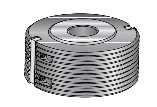 Фреза насадная Dimar 7410011 минишип 2,8 мм D120x50 Z2 сменные ножи посадка 30 (L1- мм, L2-50 мм, D1-120 мм, D2-30 мм)