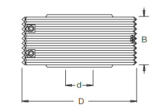 Фреза насадная Dimar 7410011 минишип 2,8 мм D120x50 Z2 сменные ножи посадка 30 (L1- мм, L2-50 мм, D1-120 мм, D2-30 мм)
