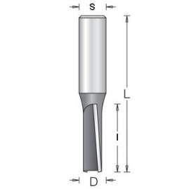 Фреза Dimar 1075839 пазовая D12,7x50,8 L108 Z2 хвостовик 12