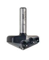 Фреза Dimar 1054009 V паз 120° гр. сменные ножи D51,6x14,7 L77,7 Z2 хвостовик 12 (L1-77.7 мм, L2-14.7 мм, D1-51.6 мм, D2-12 мм)