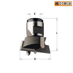 Сверло чашечное HW 22x30 Z=2+2 S=M12X1 RH CMT 501.220.11