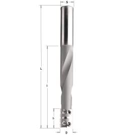 СМТ Фреза спиральная спец. для замков, смен.ножи HM Z2R S=16 D=16x23/95 RH 662.160.11
