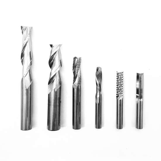 Набор ЧПУ фрез крупных диаметров (L1- мм, L2- мм, D1- мм, D2- мм)