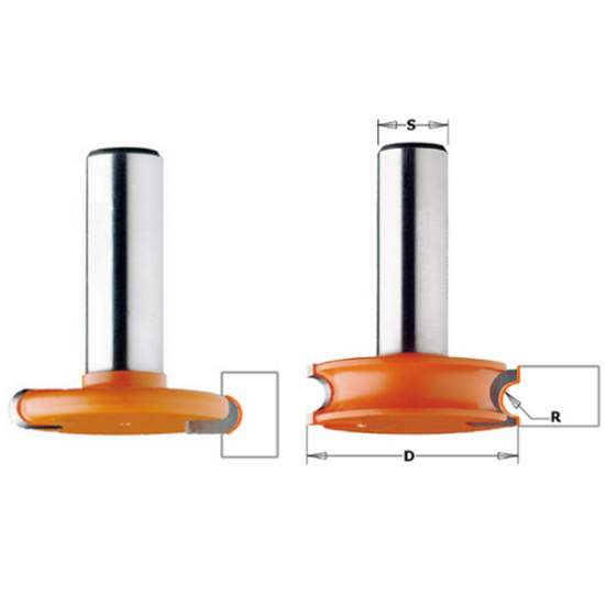 СМТ Комплект 2 фрез (Жалюзи 6,35мм) S=12,7 D=38 855.701.11 (L1- мм, L2- мм, D1-38 мм, D2-12.7 мм)