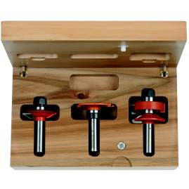 СМТ Комплект 3 фрез мебельный фасад 20,6мм под стекло S=12 D=41,5 955.803.11