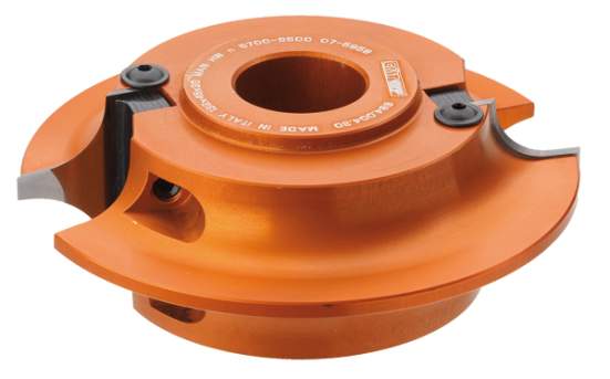 СМТ Фреза внутр.радиус R=15/20 F=50 D=143 насадная (алюм.) смен.ножи HM (кейс) 694.004.50 (L1- мм, L2-45 мм, D1-147 мм, D2- мм)