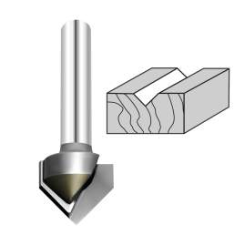 Фреза V образная 90° D=19x16x51 S=8 PROCUT 255.211916