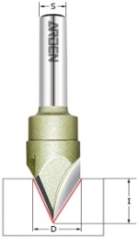 Фреза пазовая с углом 60° Z=3 D=15.8x13.06x65 S=8 ARDEN 223811