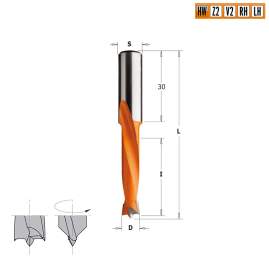 Сверло HW для присадочного станка 15x35x70 Z=2+2 S=10x30 LH CMT 311.150.12