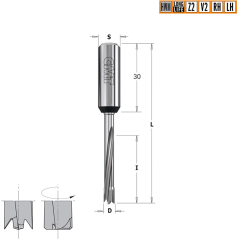 Сверло  HWM для присадочного станка  S=10x30 D=8x30x70 LH CMT 311.080.72